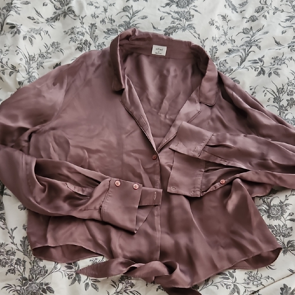 Elegant Mauve Women's Top